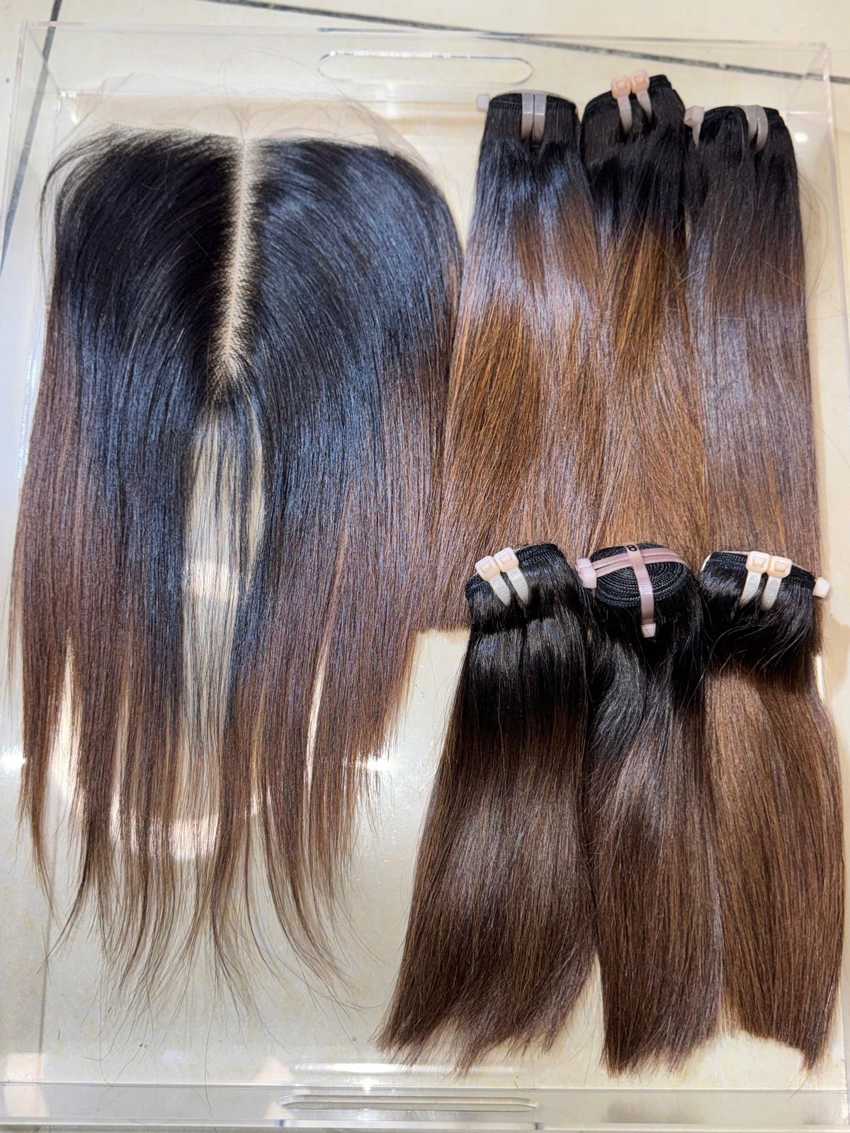 Vietnamese SDD Bone Straight Straight  Choc Brown