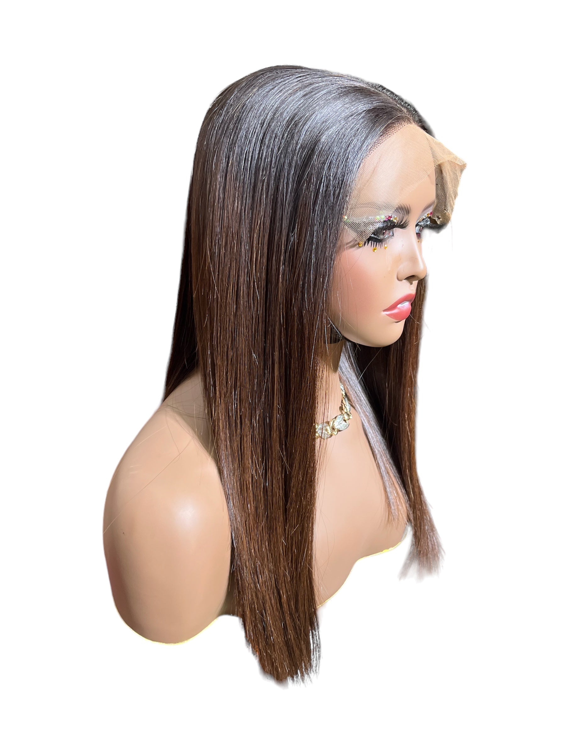 16-inch-5x5-vietnamese-sdd-bone-straight-ombre-choc-brown-wig