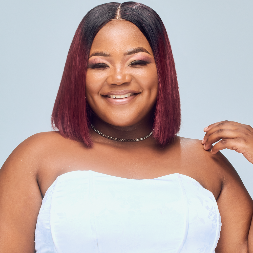 Vietnamese SDD Bone Straight Ombré Burgandy