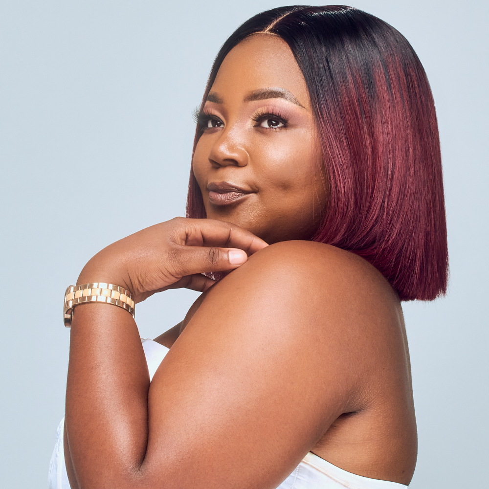 Vietnamese SDD Bone Straight Ombré Burgandy